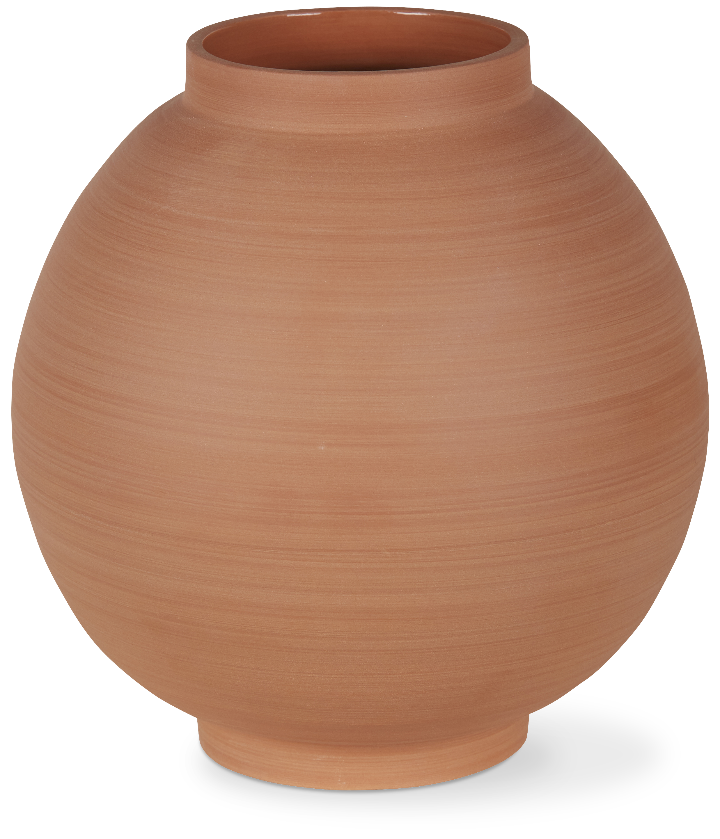 Clay ball vase