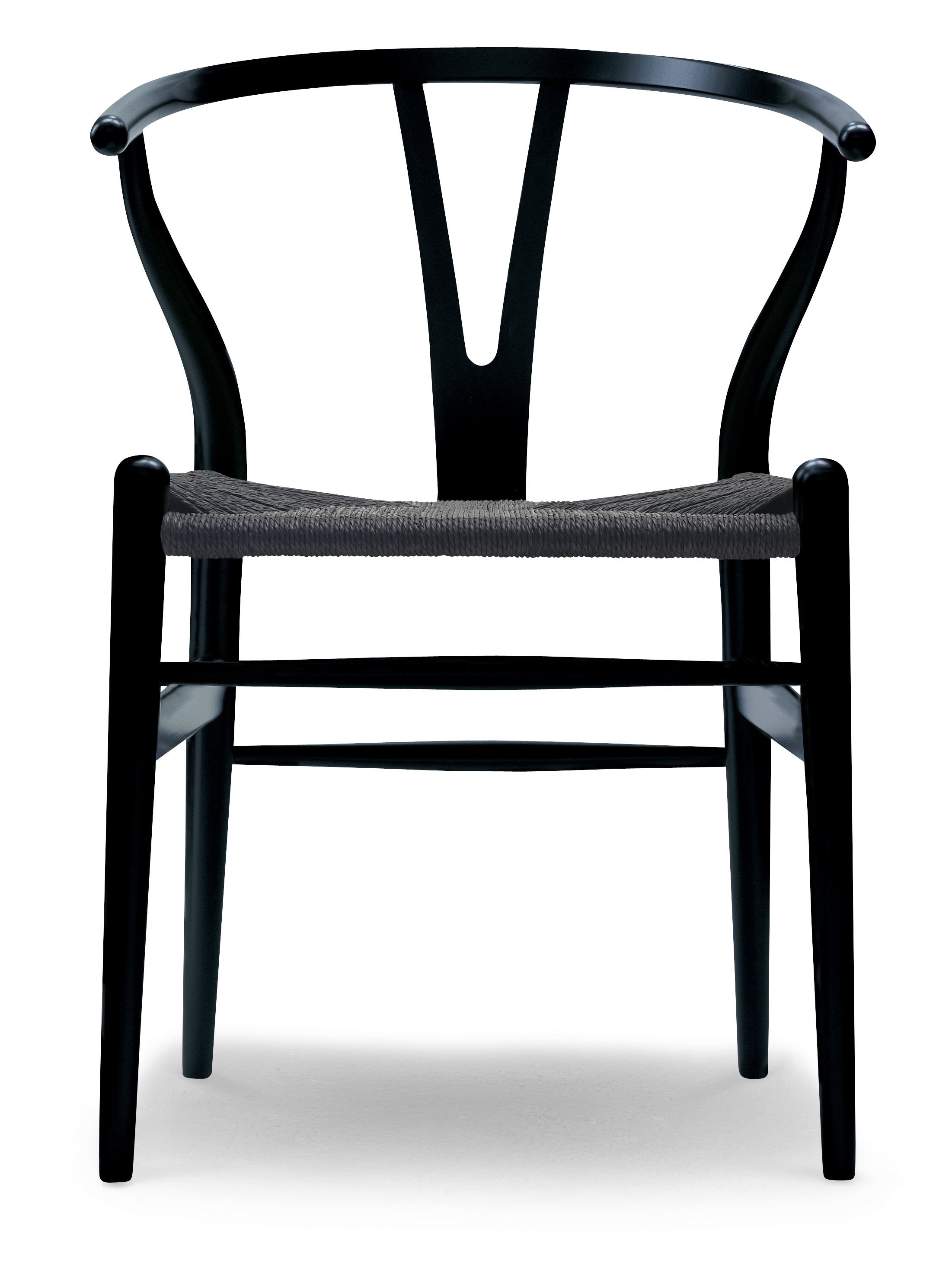 Ch24 Wishbone Chair By Hans J Wegner, Black Wishbone Chairs Dining Room Set