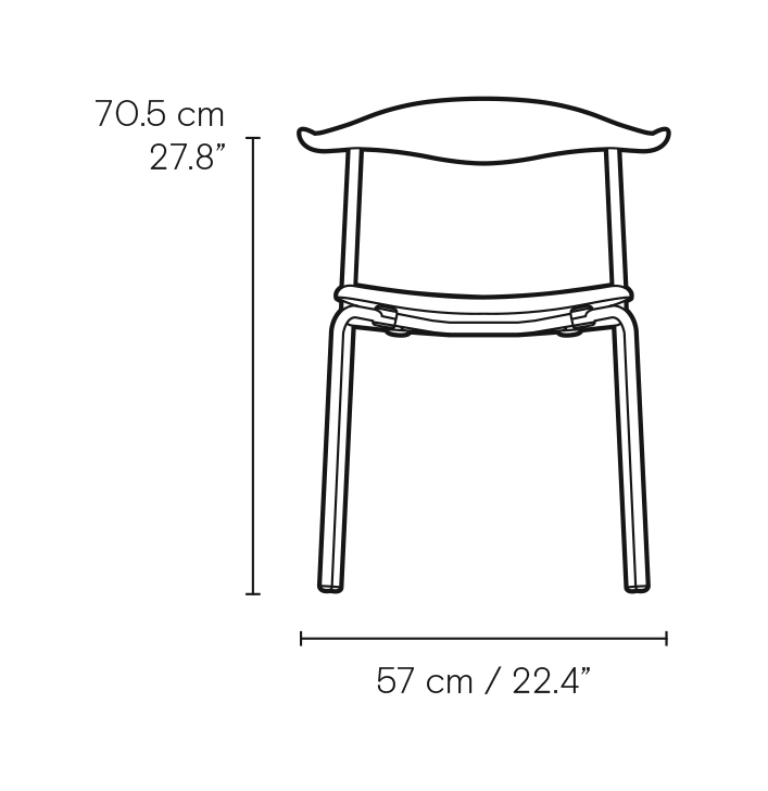 Hans J. Wegner デザインの CH88P | Chair を購入する| Carl Hansen & Søn