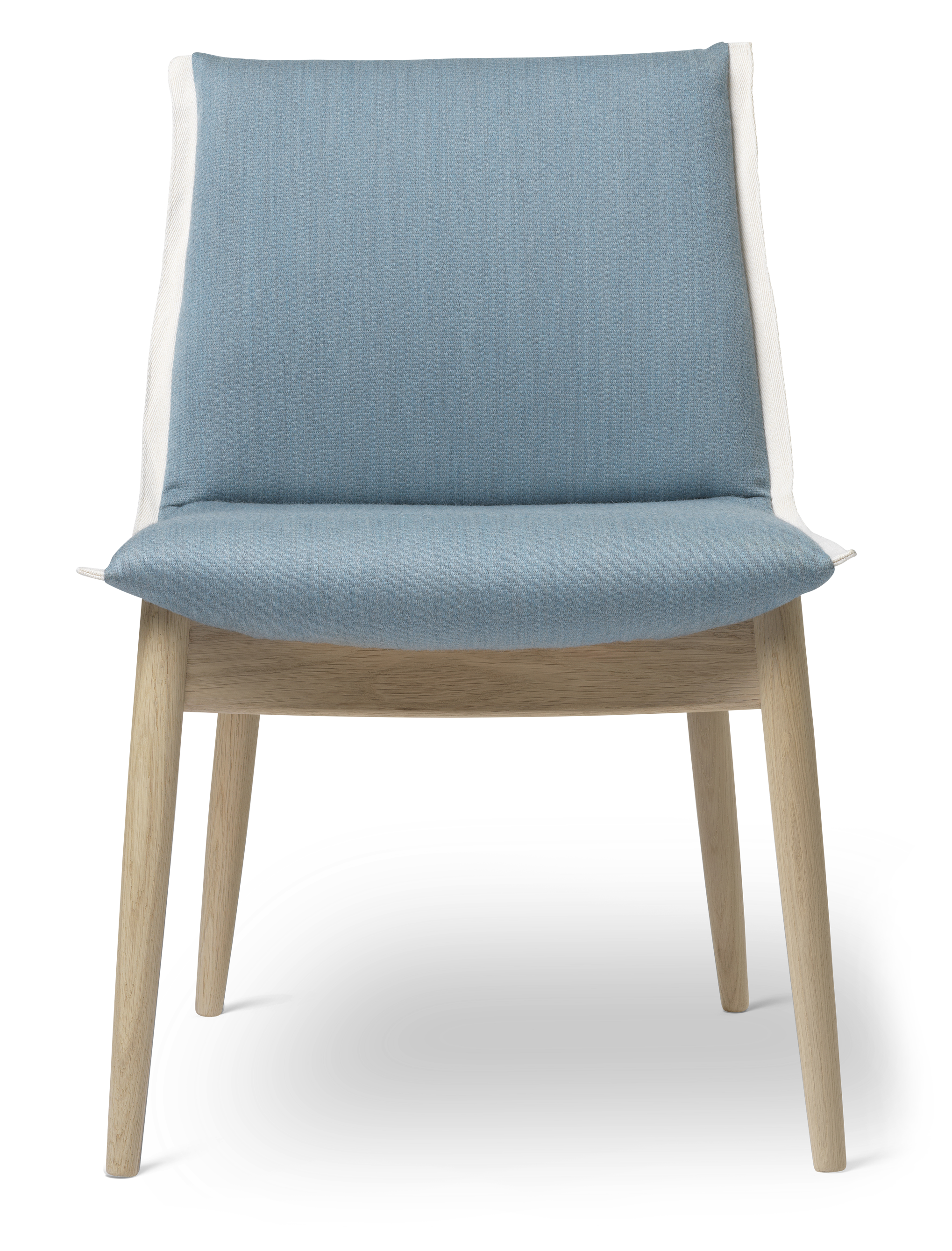 Embrace Chair zonder armleuning eiken witte olie Mood 03103 wit CMHR Fo