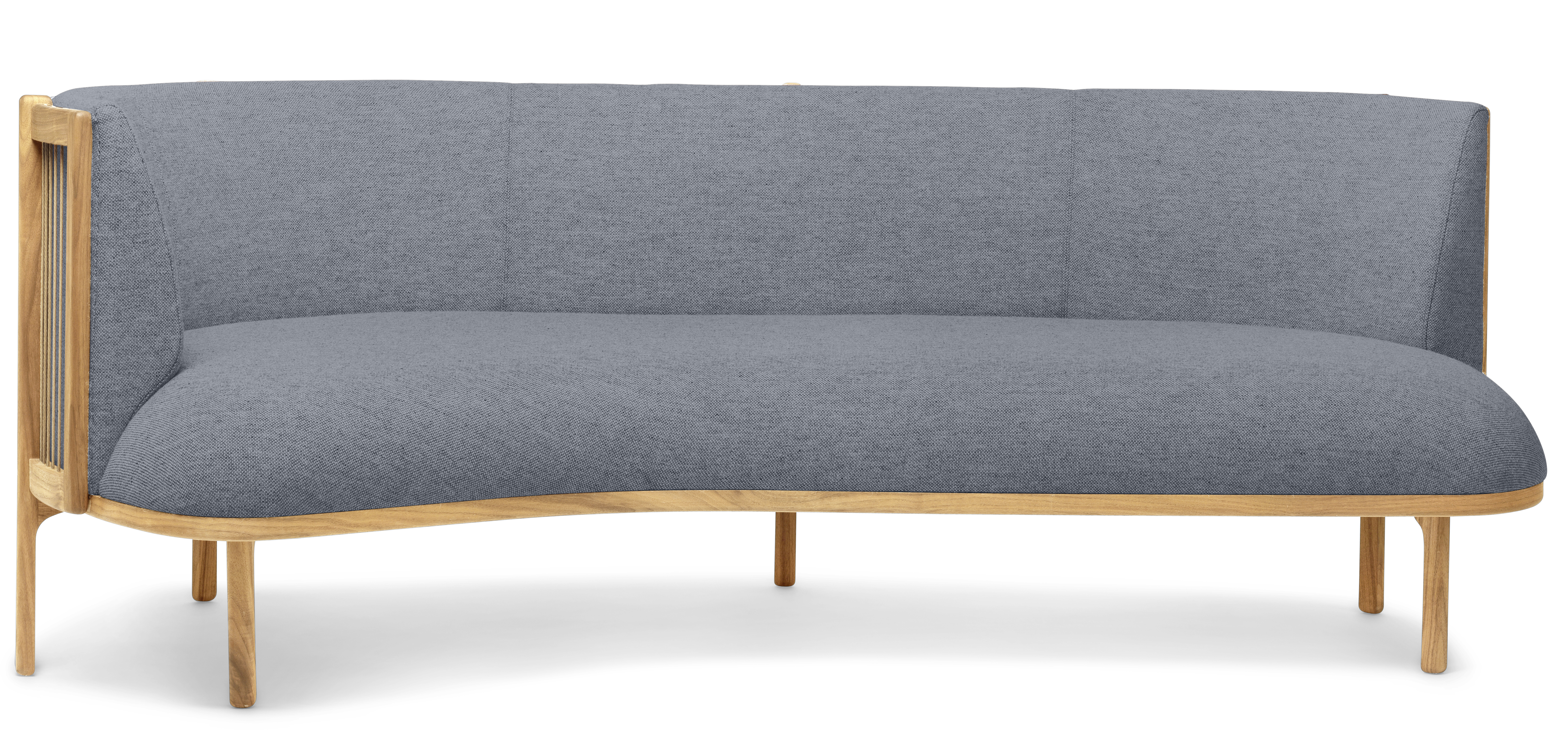 RF1903-L Sofa-left eiken zeep CMHR FSC70®% Fiord 751 natural koord | Sideways sofa