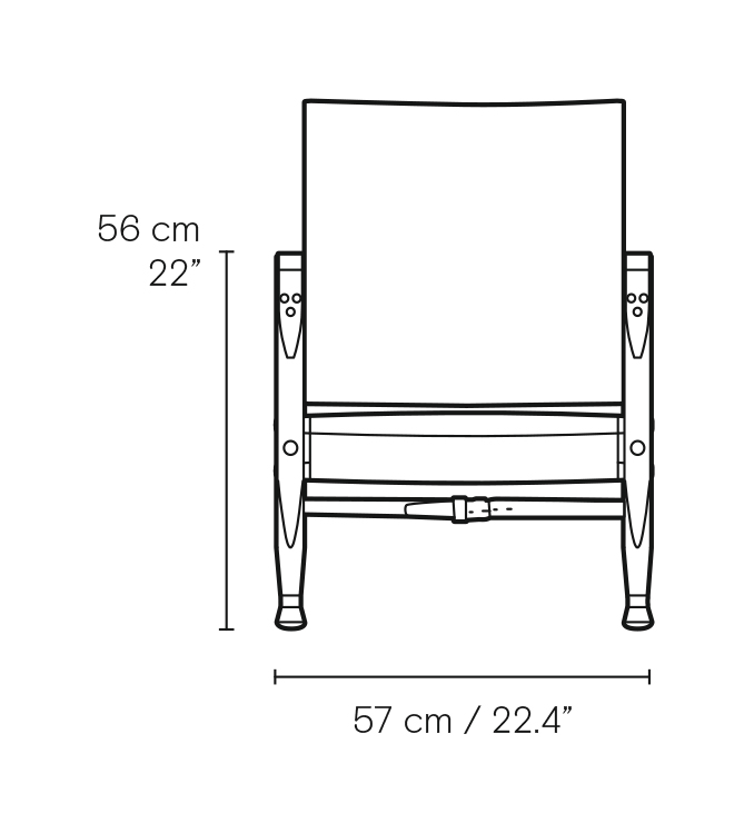 Kaare Klint デザインの KK47000 Special Edition | Safariチェア を 