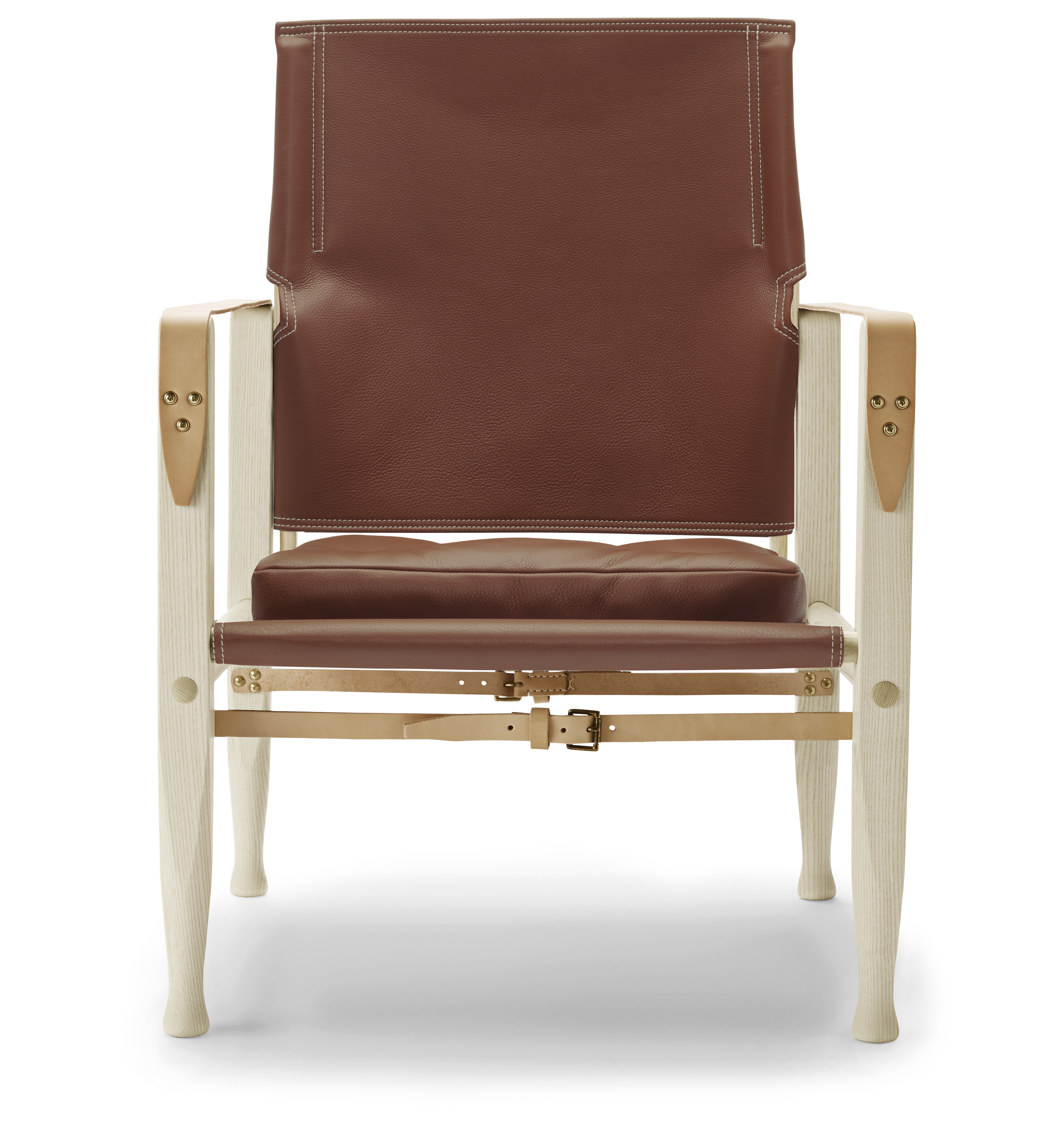 Kk47000 Safari Chair By Kaare Klint, Leather Safari Chair