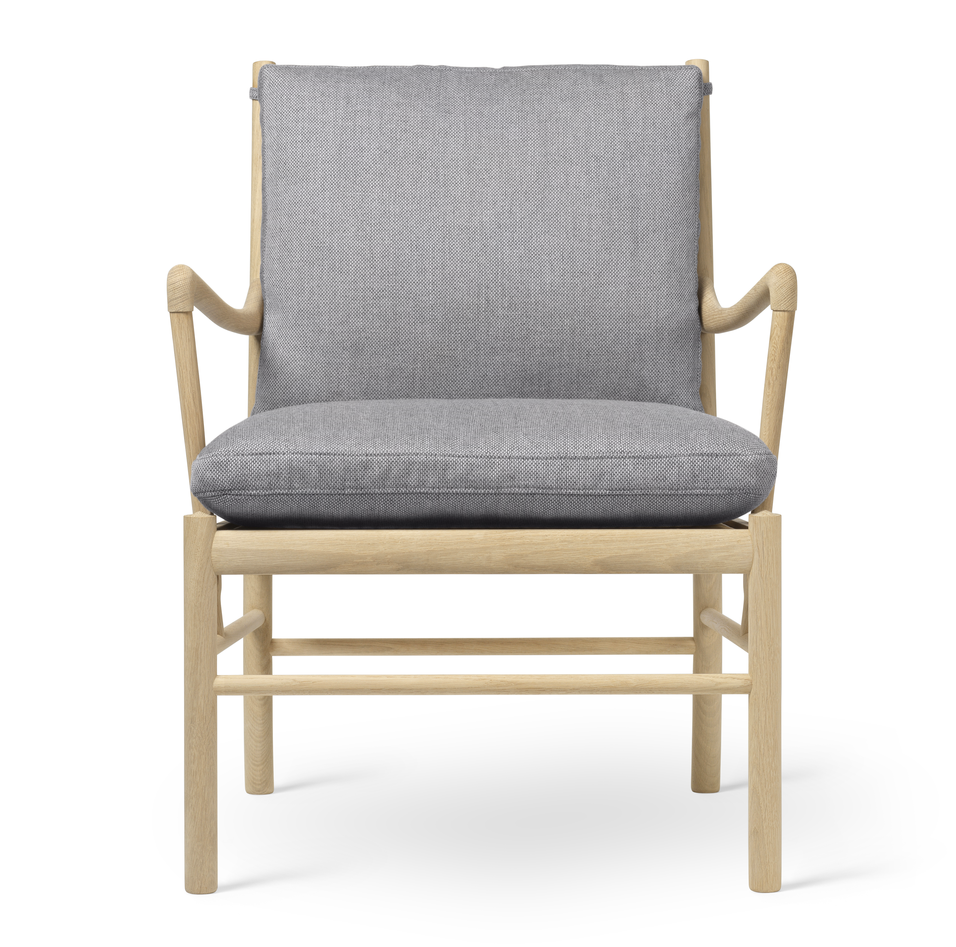 OW149 Colonial Chair eiken zeep HR Re-wool 0108 | Colonial Chair