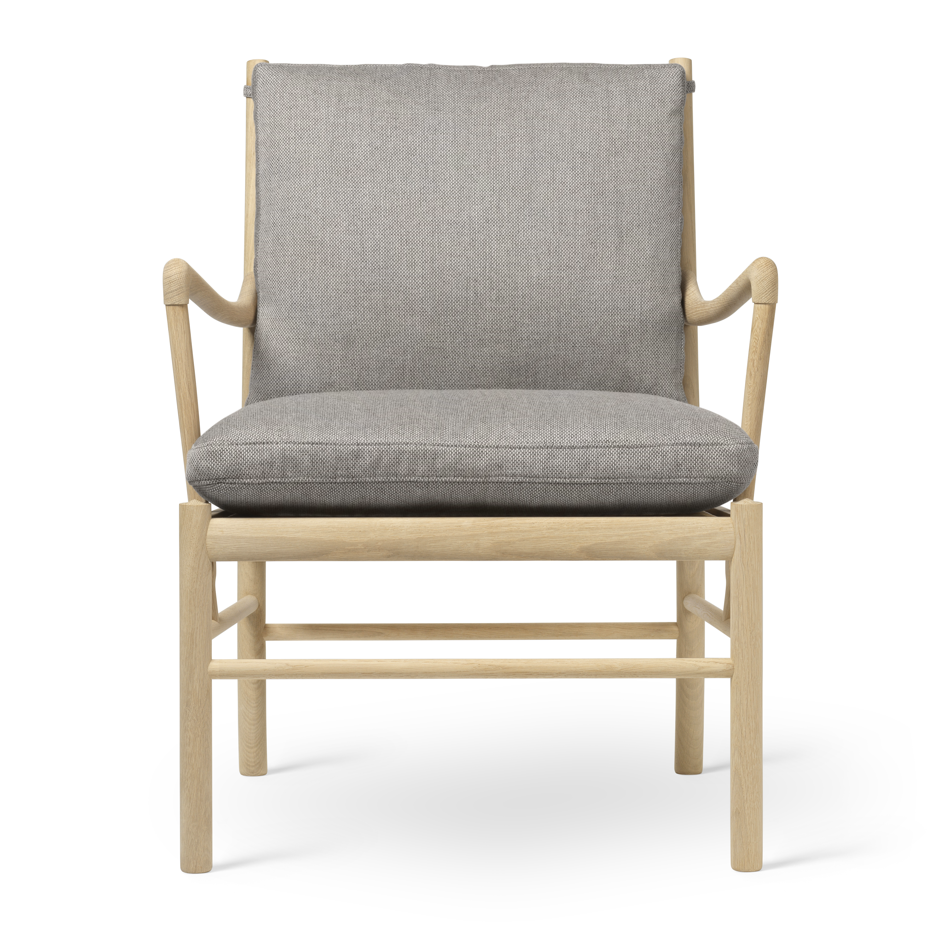 OW149 Colonial Chair eiken zeep HR Re-wool 0128 | Colonial Chair
