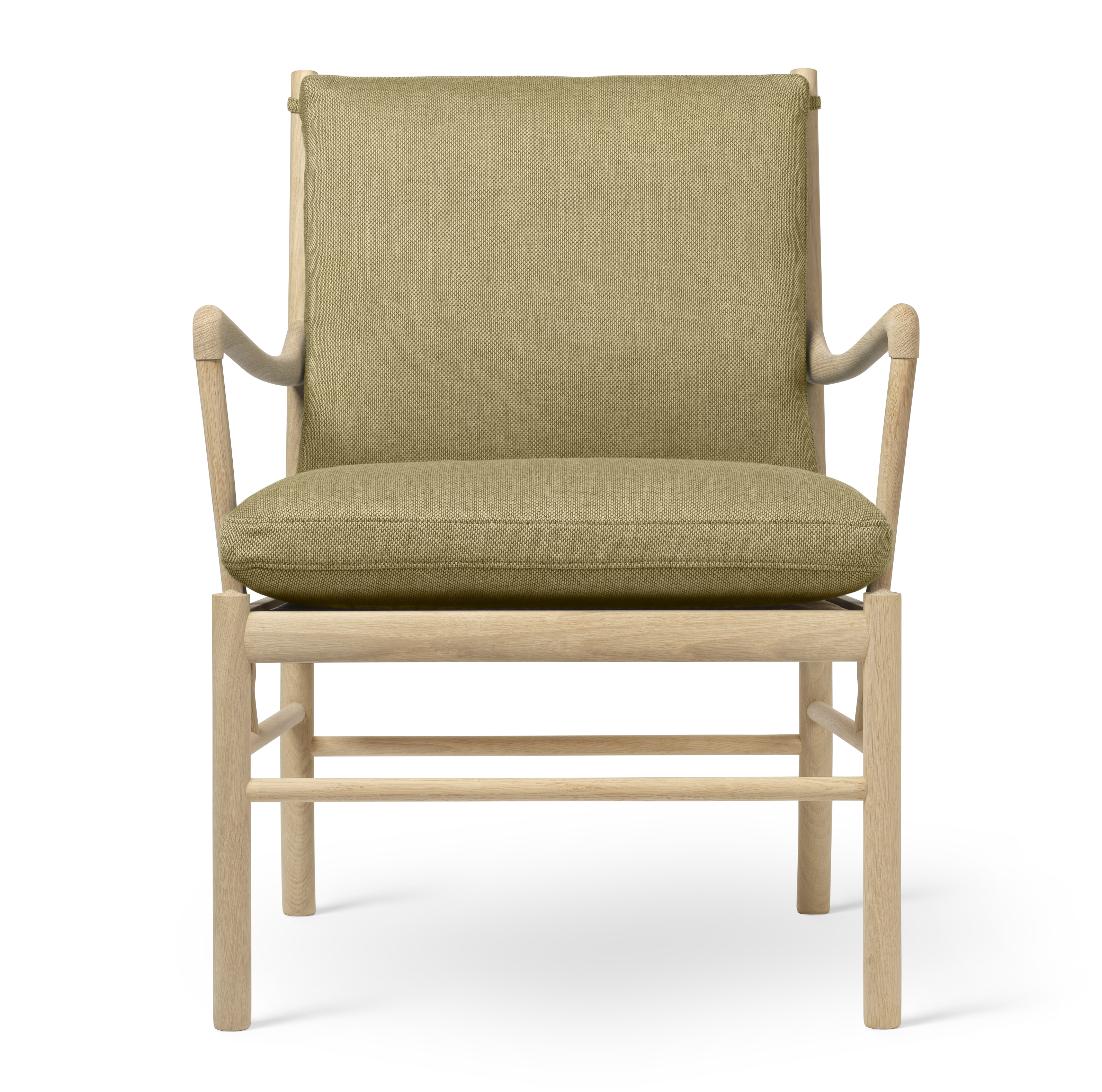 OW149 Colonial Chair eiken zeep HR Re-wool 0458 | Colonial Chair