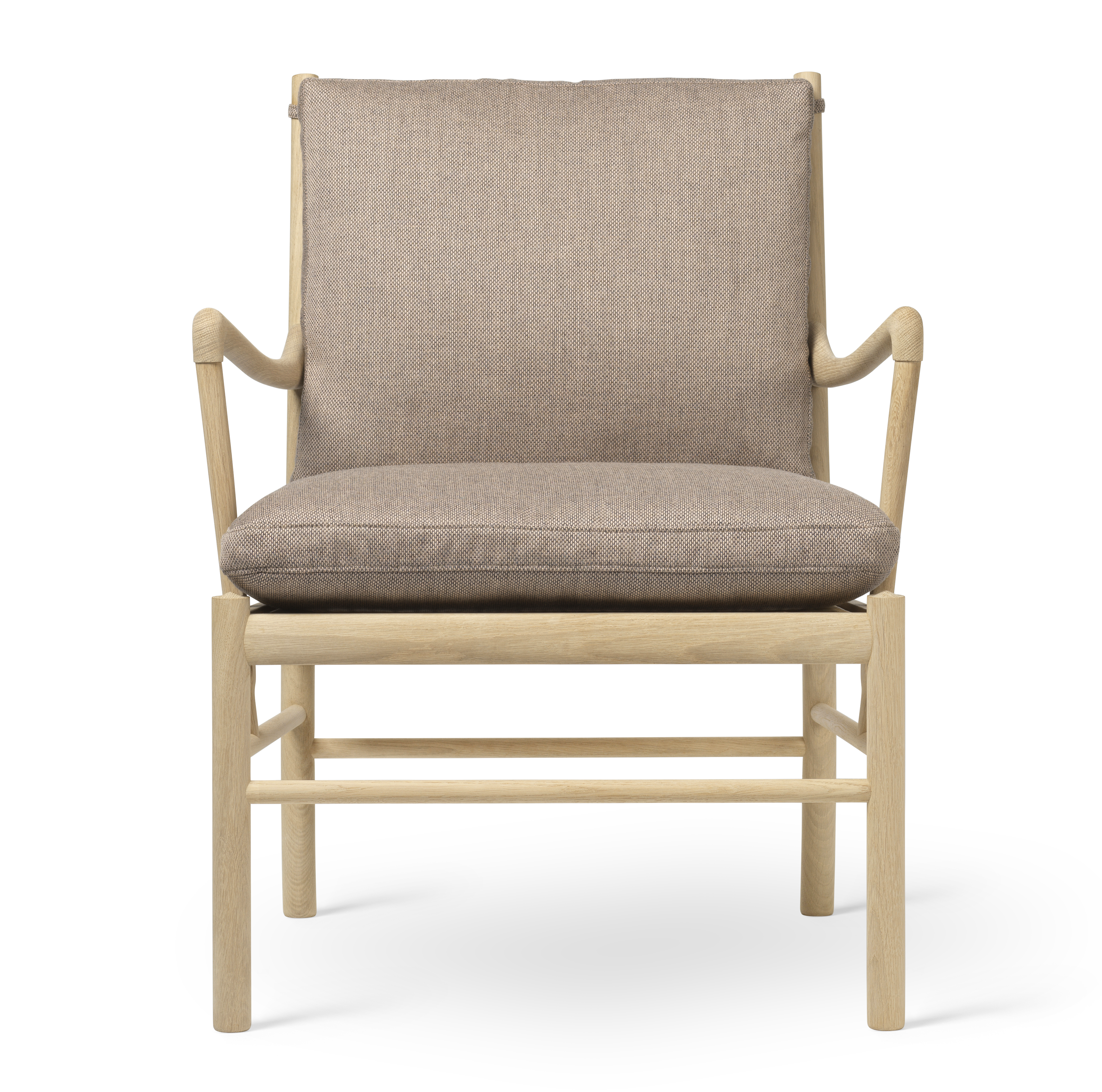OW149 Colonial Chair eiken zeep HR Re-wool 0628 | Colonial Chair