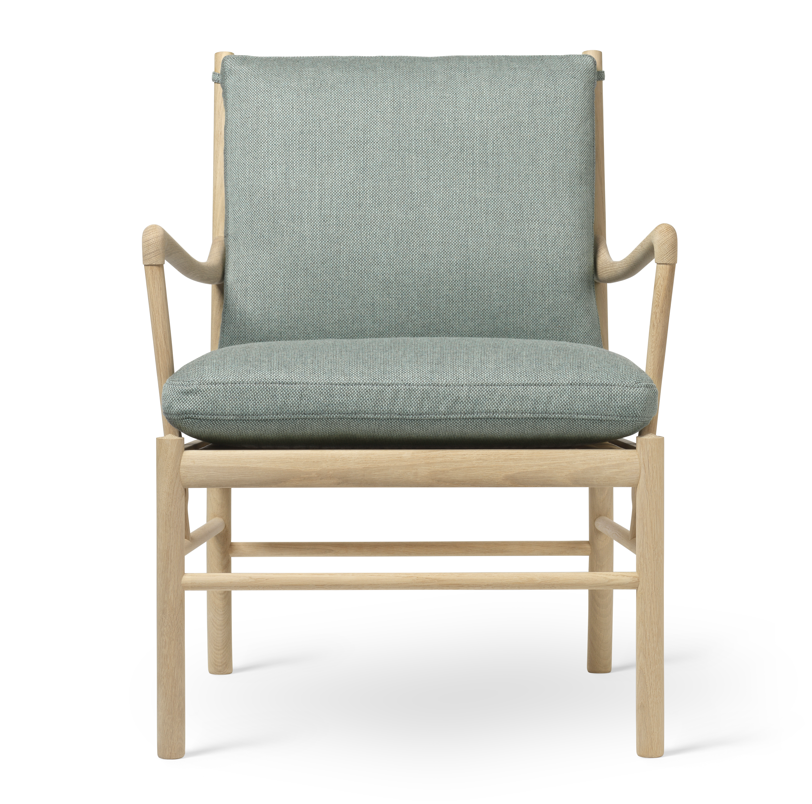 OW149 Colonial Chair eiken zeep HR Re-wool 0868 | Colonial Chair