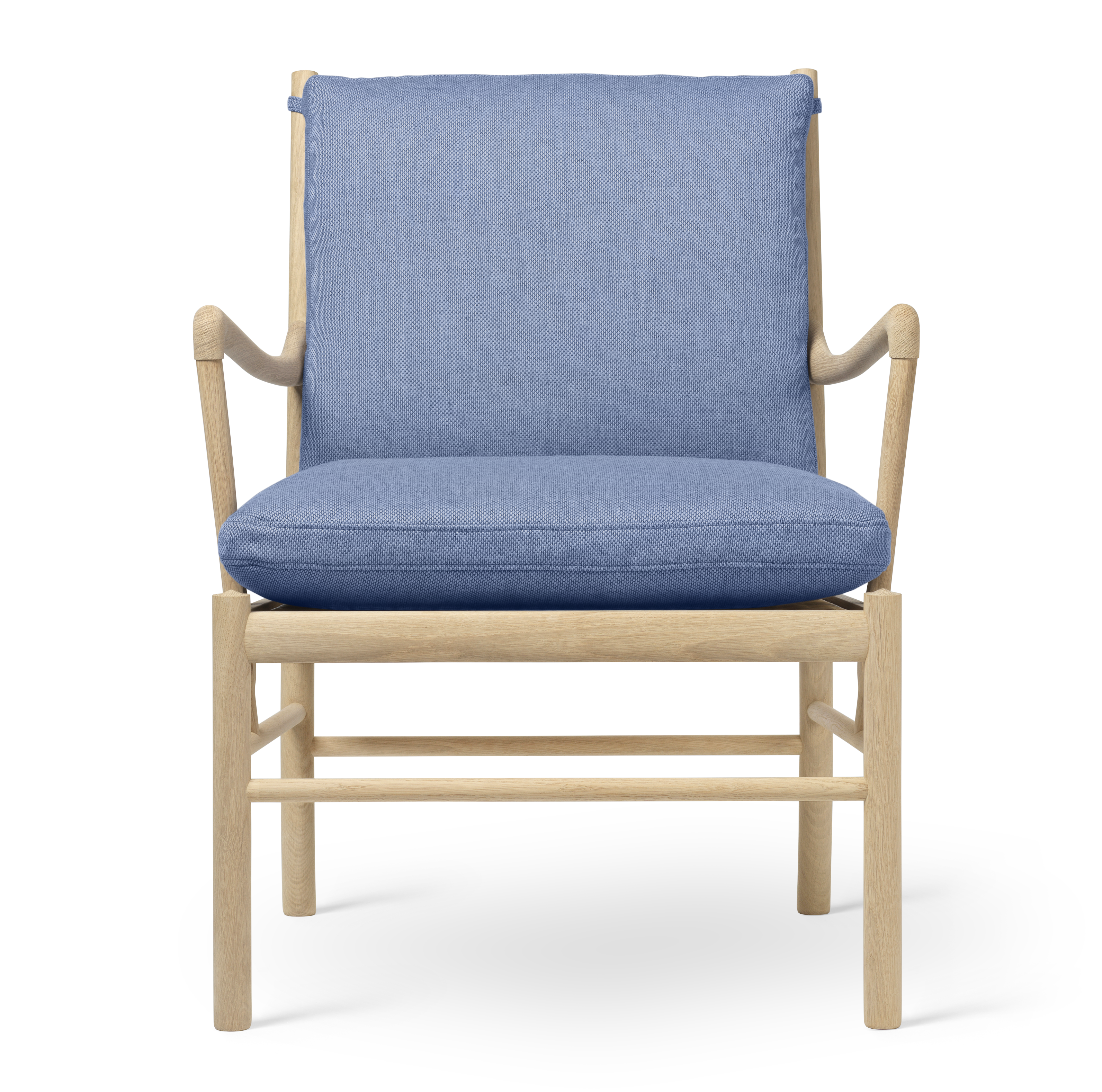 OW149 Colonial Chair eiken zeep HR Re-wool 0758 | Colonial Chair