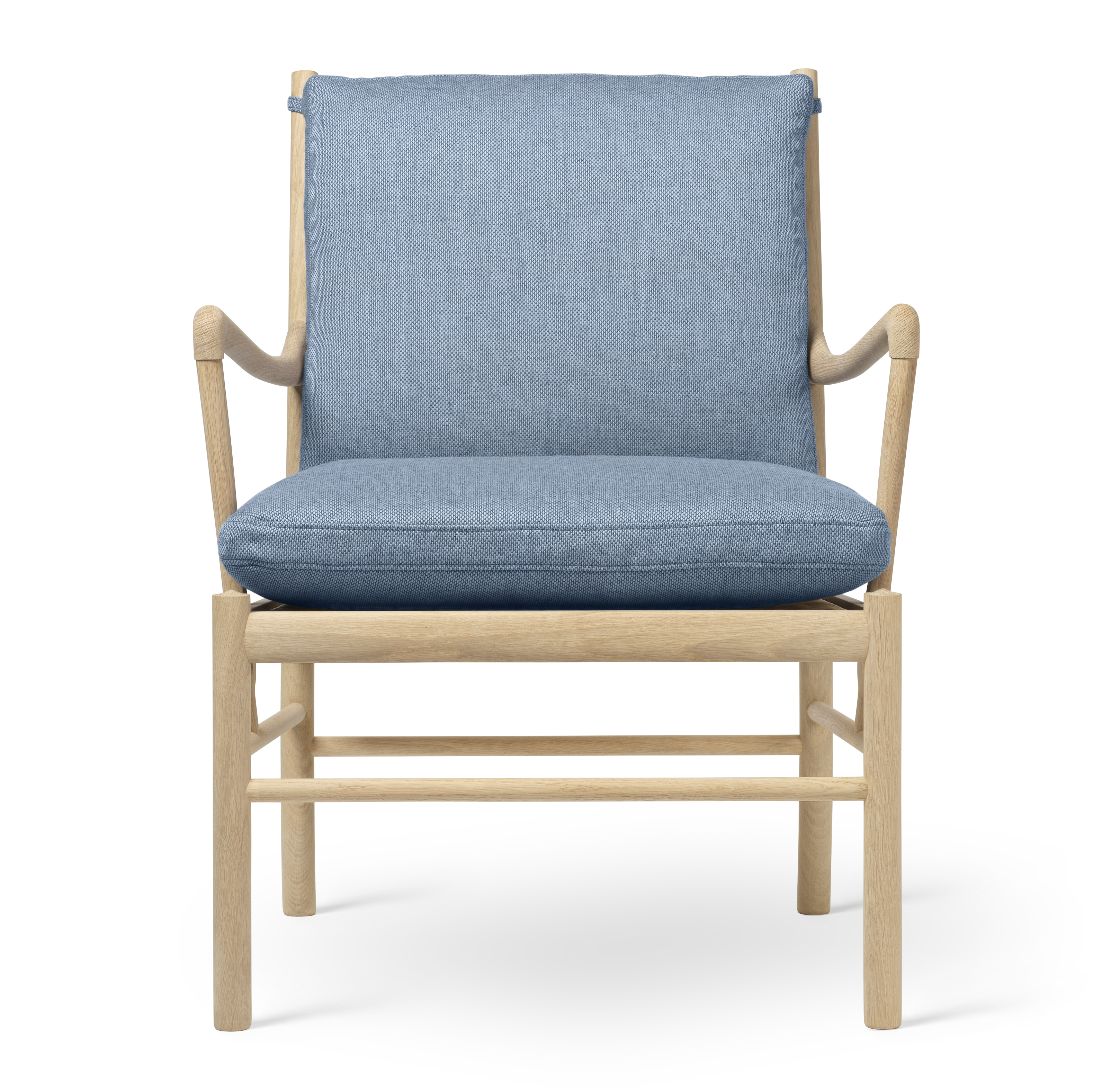 OW149 Colonial Chair eiken zeep HR Re-wool 0768 | Colonial Chair