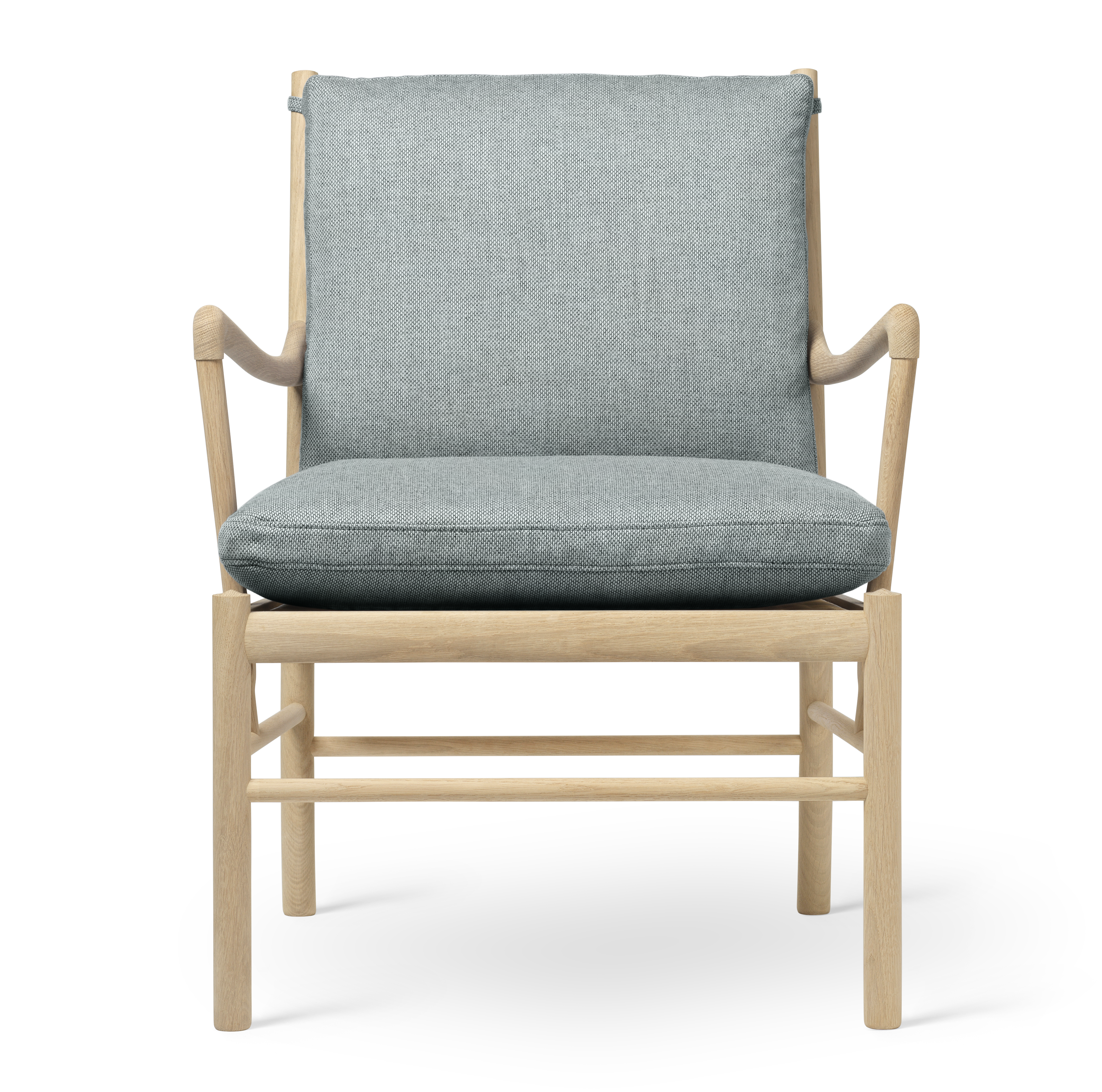 OW149 Colonial Chair eiken zeep HR Re-wool 0828 | Colonial Chair
