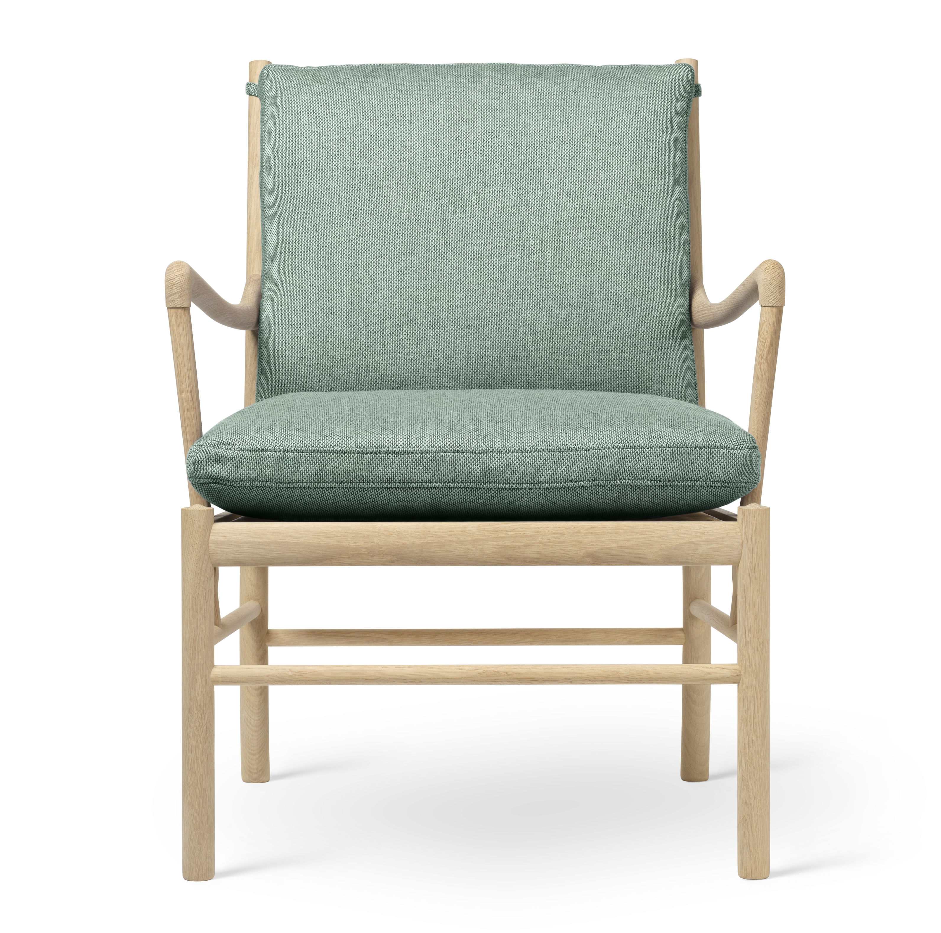 OW149 Colonial Chair eiken zeep HR Re-wool 0858 | Colonial Chair