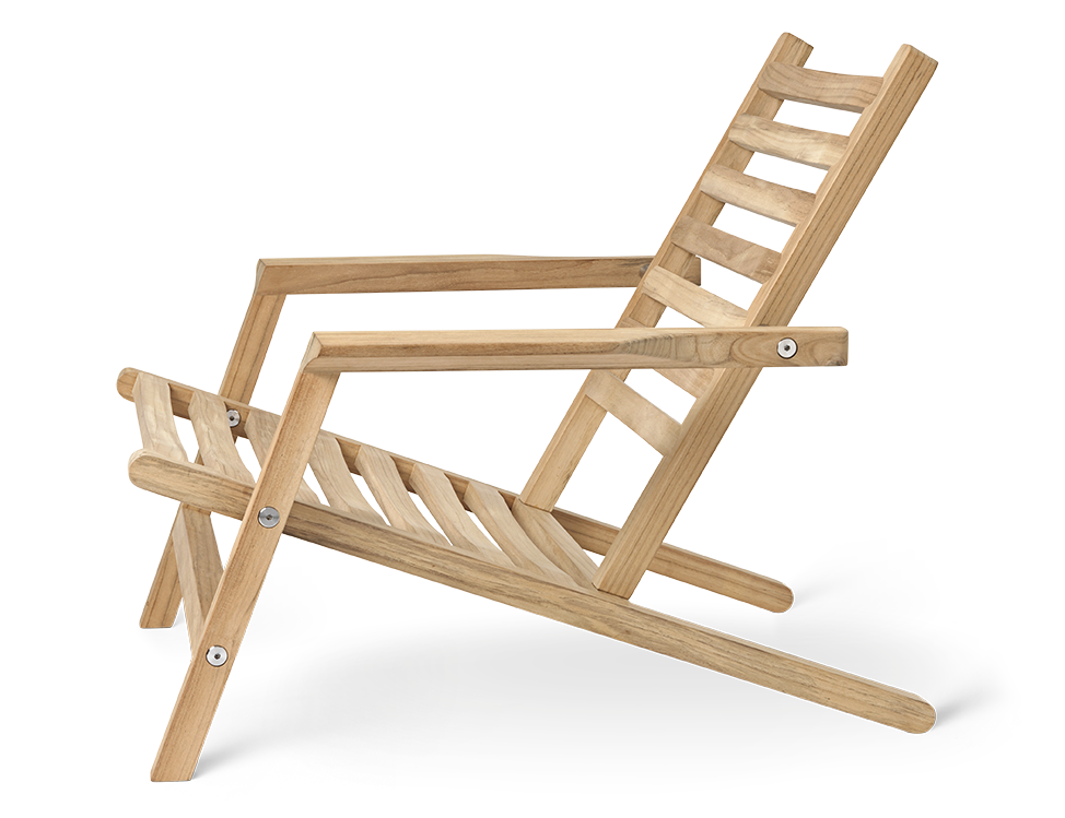 Alfred Homann デザインの AH603 | Outdoor Deck Chair を購入する