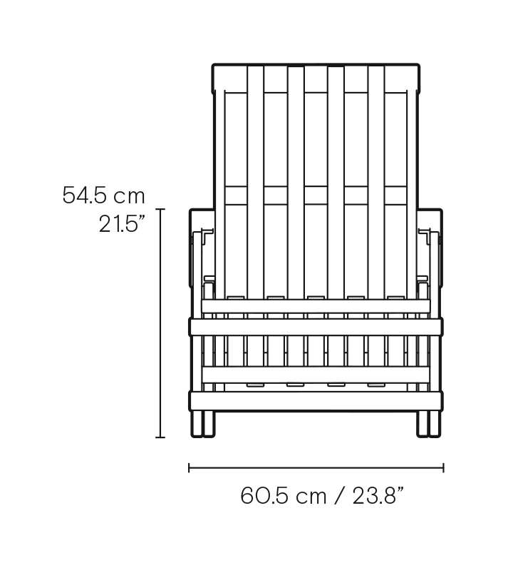 BM5568 Deck Chair | by Børge Mogense | Carl Hansen & Søn